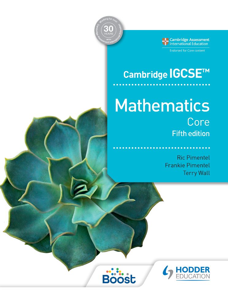 Download PDF EPub Hodder Cambridge IGCSE Core Mathematics 5th Edition Ebook