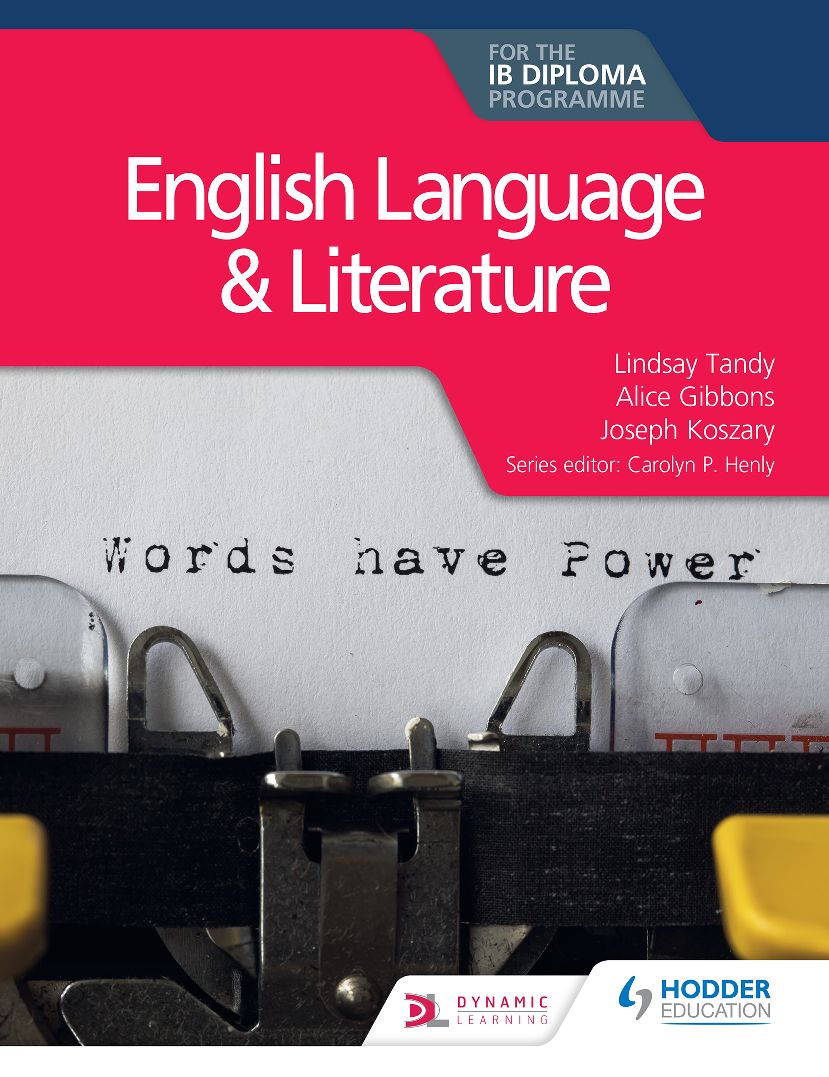 Download PDF EPub Hodder English Language And Literature For The IB ...