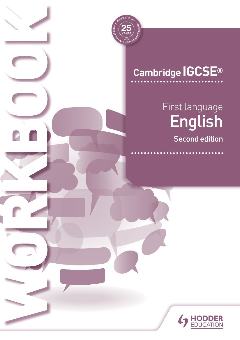 Download PDF ePub Hodder Cambridge IGCSE First Language English ...