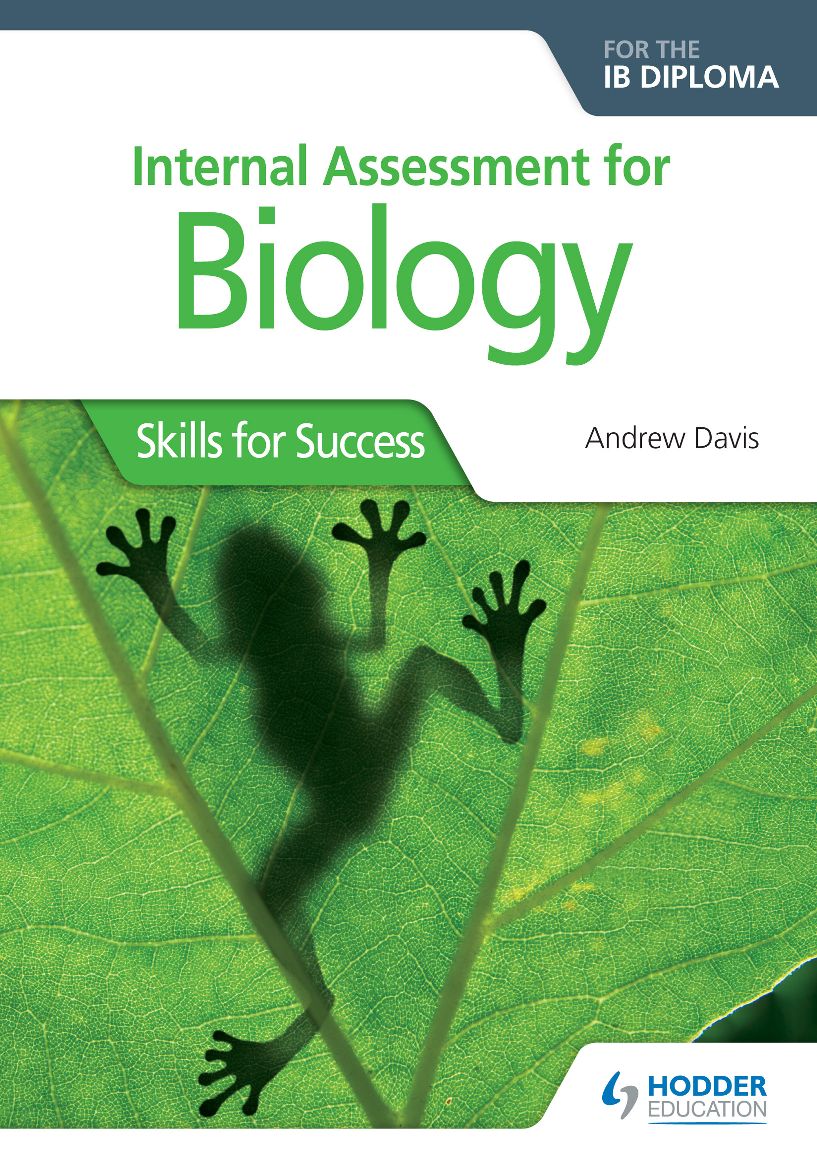 Download PDF EPub Hodder Internal Assessment For Biology For The IB ...