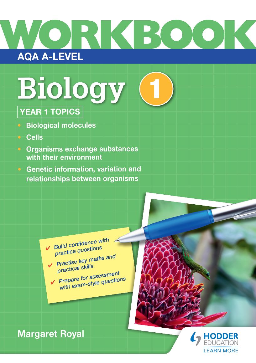 Download PDF EPub Hodder AQA A-level Biology Workbook 1 Ebook