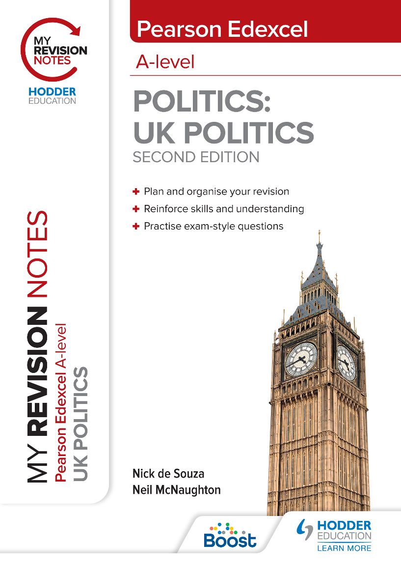 Download PDF EPub Hodder Edexcel A Level Politics: UK Politics 2nd ...