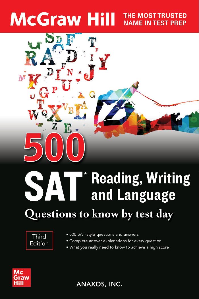 Download PDF ePub McGraw-Hill 500 SAT Reading, Writing and Language ...