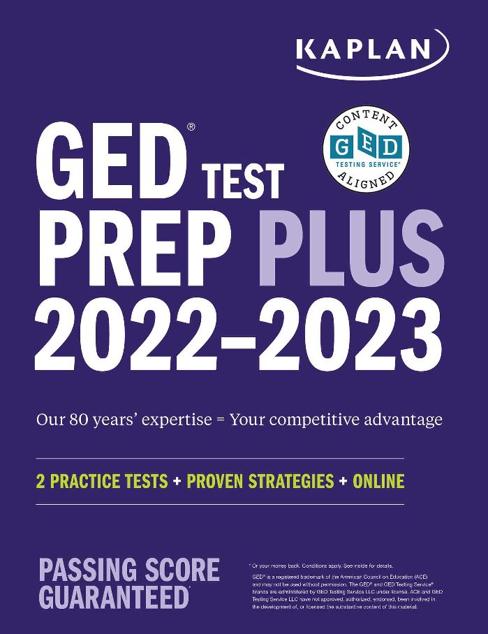 [PDF/ePub] Ebook Kaplan GED Test Prep Plus 20222023