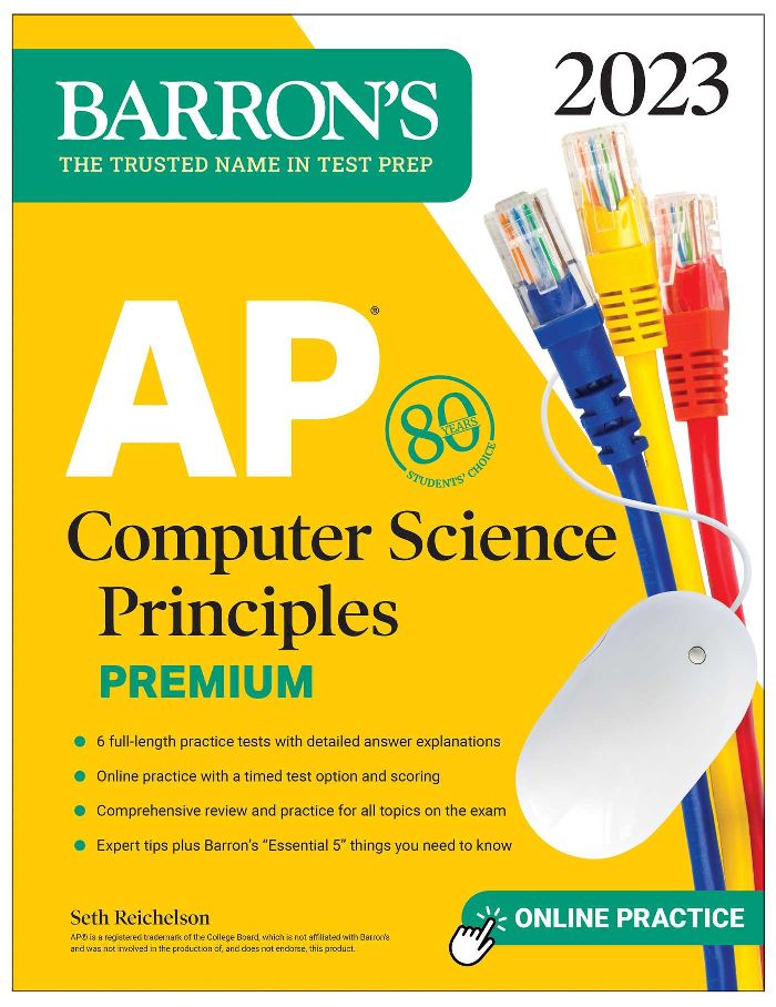 [PDF/ePub] Download Barrons AP Computer Science Principles Premium 2023