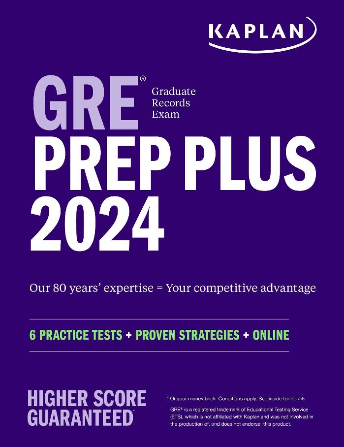 [PDF/ePub] Download Kaplan GRE Prep Plus 2024