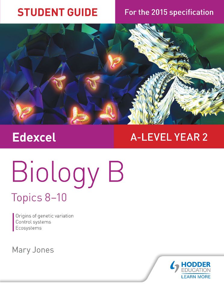 Download PDF EPub Hodder Edexcel A Level Year 2 Biology B Student Guide ...